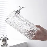 Rabbit Paper Extraction Box Household Napkin Holder Tissue Organizer Acrylic Facial Rectangle Dispenser 2