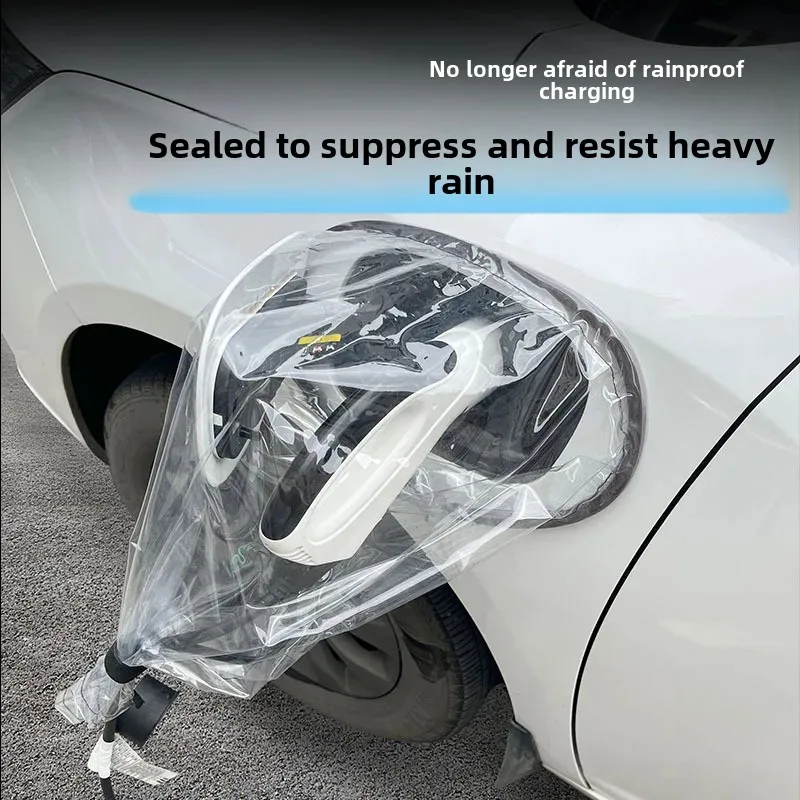 Outdoor round Charging Gun Rainproof Cover Electric Vehicle Charger Pile Mouth Protection against Rain for Electric Cars