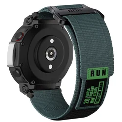 Durable Nylon Strap - Sporty Smartwatch Bracelet Accessory - T - rex 2 (Grey Blue)