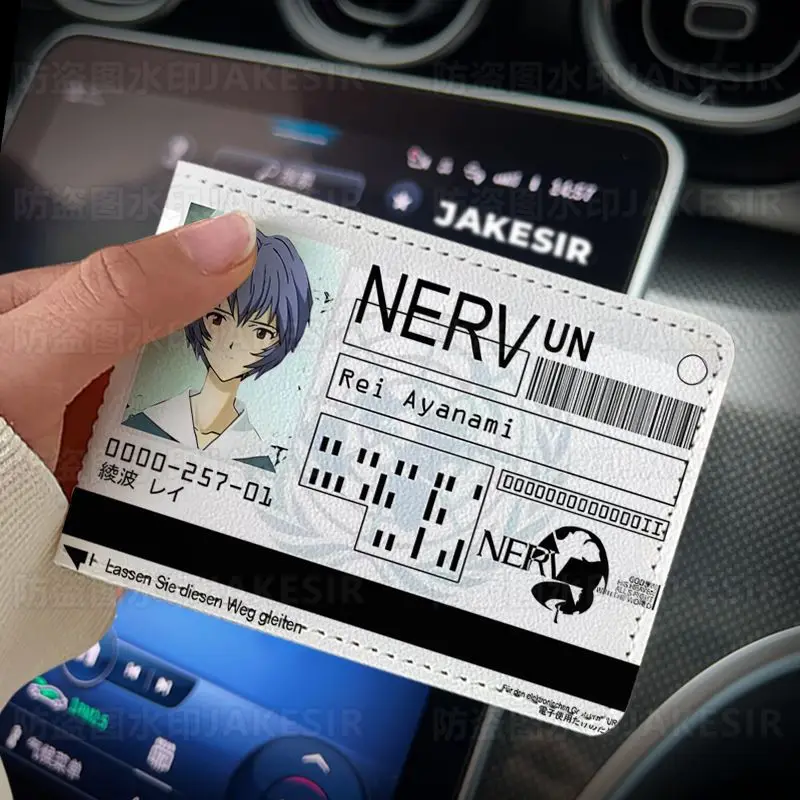 エヴァンゲリオン綾波レイカードバッグスリムコンパクト銀行 ID カード