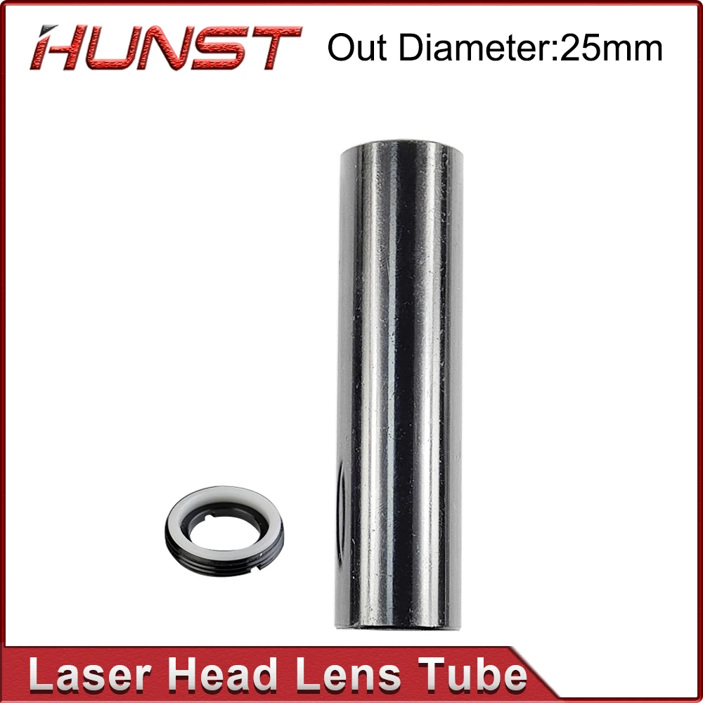 Tubo De Lente Láser CO2 Con Boquilla De Aire - Incluye Lentes De 20mm FL 2, 2.5 Y 4, Para Máquinas De Grabado