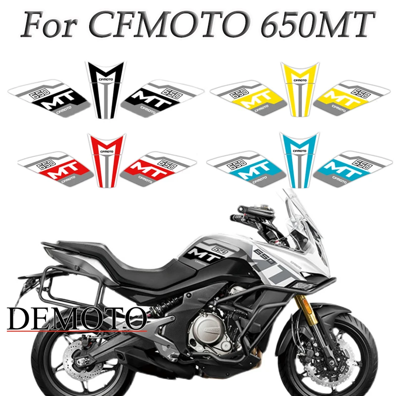 

Motorcycle Accessories Fuel Oil Tank Pad Protector Stickers Gas Knee Grip Mat For CFMOTO CF MOTO 650MT MT650 MT 650 CF650MT