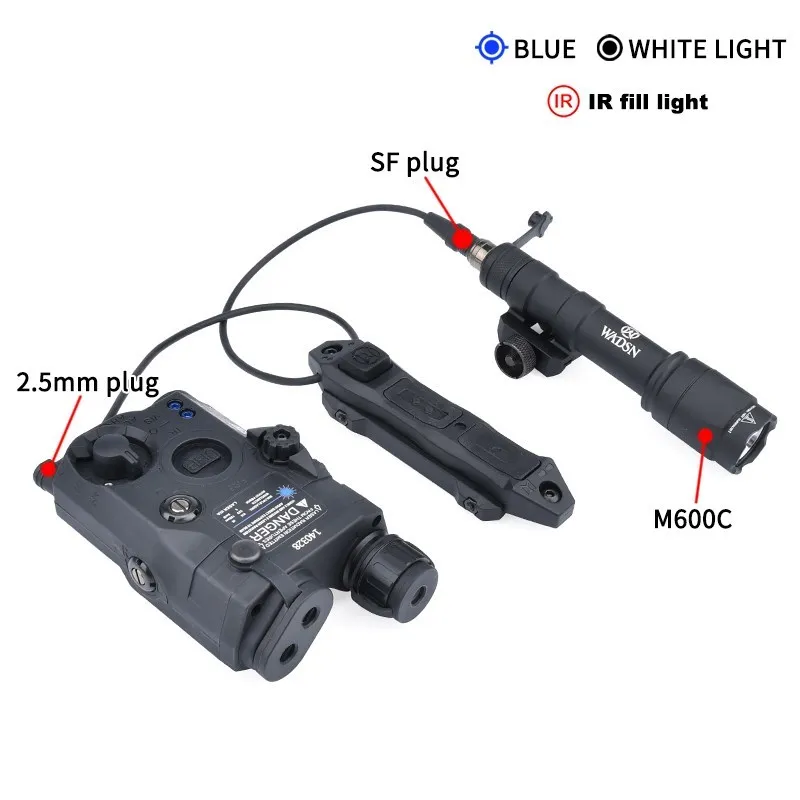 peq-15 m600 ライト WADSN製】 SUREFIREタイプ M600スカウトライト AN/PEQ-15