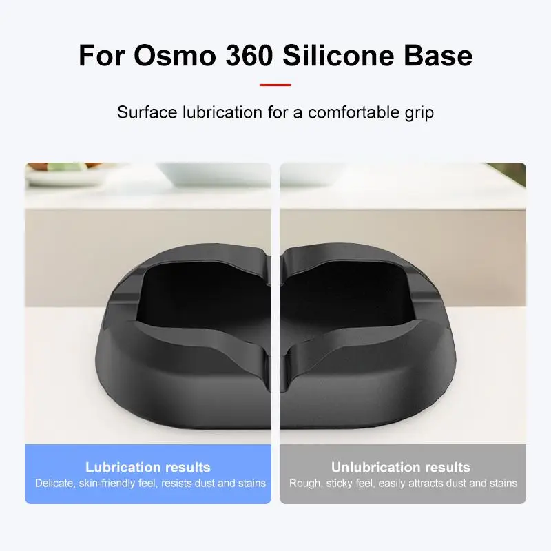 For DJI Osmo 360 PULUZ Desktop Silicone Base Stand