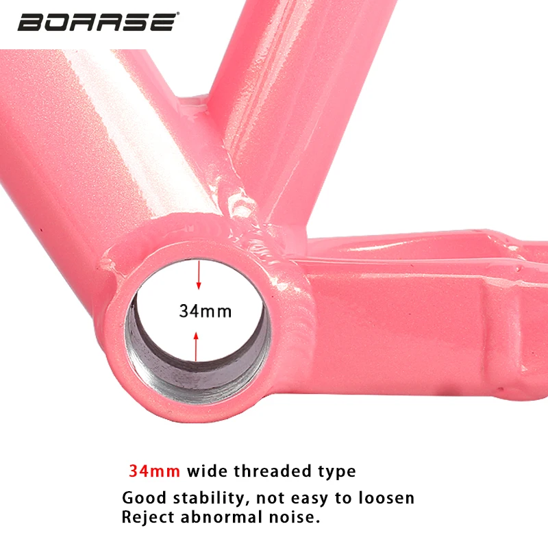 BOARSE-Aluminum Alloy Mountain Bike Ultralight Frame, Hard Tailed, earth slope Frame, Street Bike, Flying, Car, Pro, 26 in