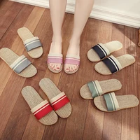 Hemp Casual Slippers Women Home Flats Spring Summer Luxury Designer Shoes Ladies 2026 Fashion Indoor Slides Couple Lightweight - Image 6