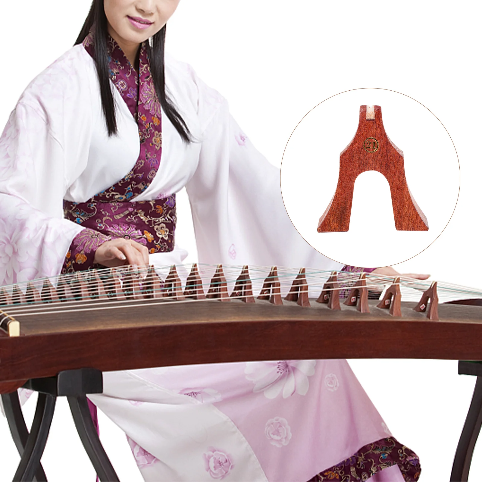 Supplies Guzheng Code Instrument Parts Violin Brown Rosewood Musical Accessories