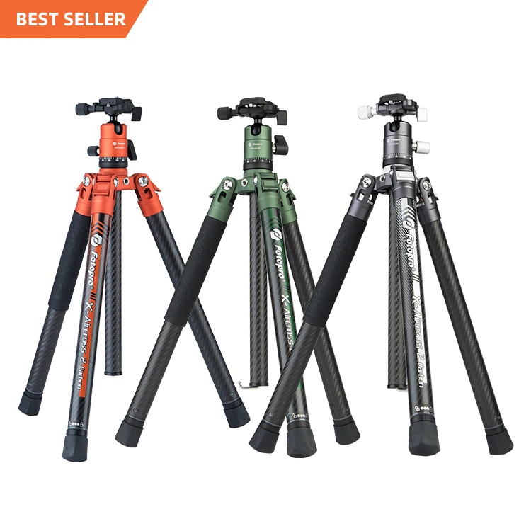 

Fotopro Professional Quality Fiber Lightweight Universal Remote Operation Carbon Digital Dslr Camera Stand Tripod
