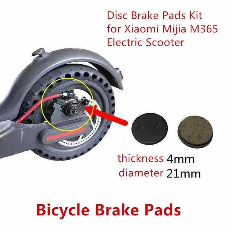 Plates MTB Brake Pads Electric Scooter Accessories For XIAOMI MIJIA M365 