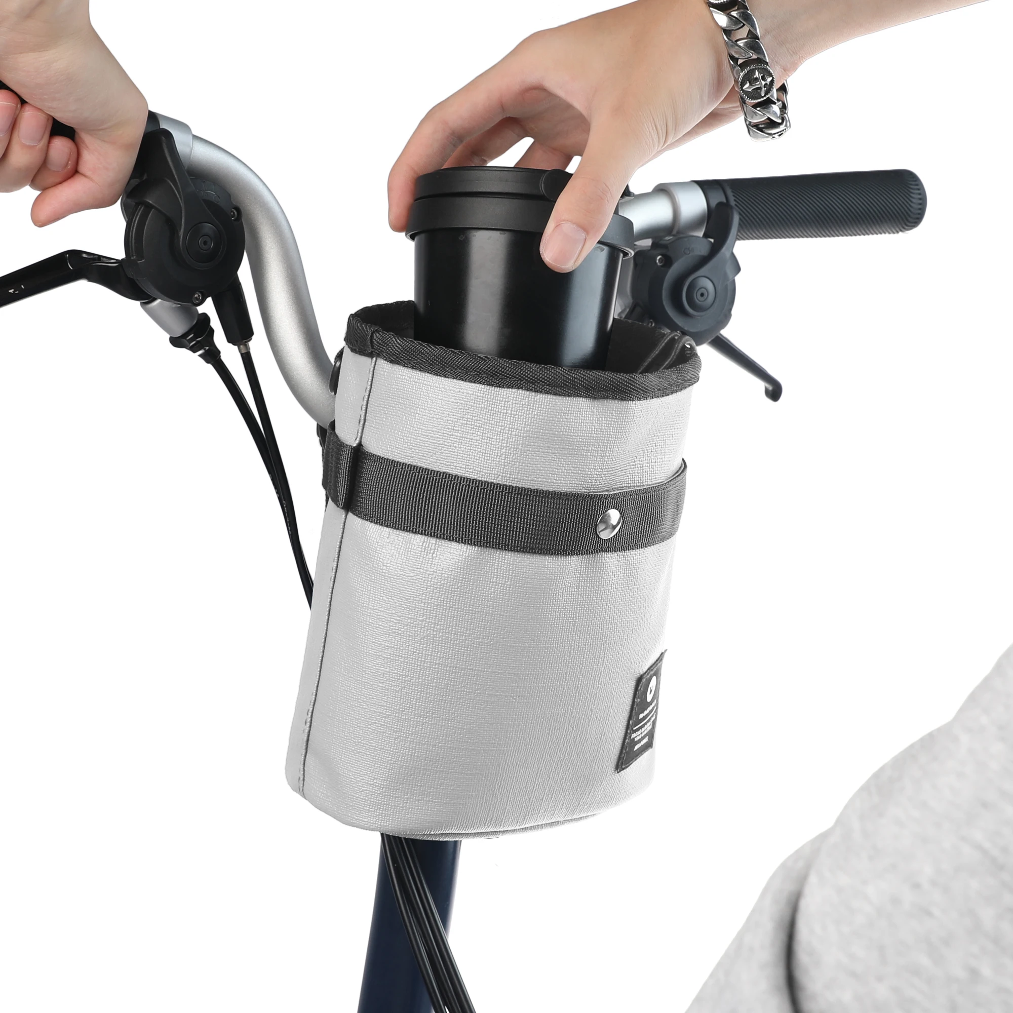 Folding Bike Handlebar Bag Bike Front Pouch Bike Handlebar Bag