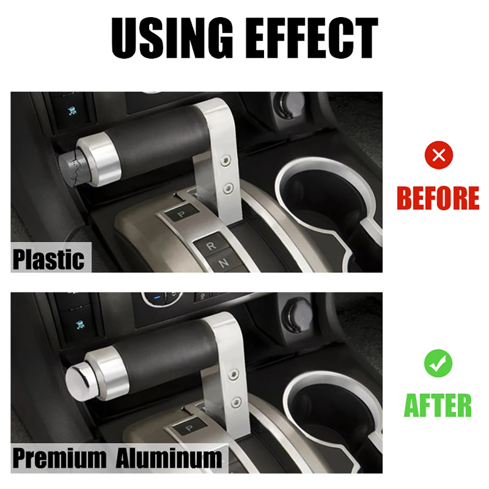 Billet Aluminum Alloy Transmission Shift Button Gearbox Shift Button for Hummer H2 & H2 SUT