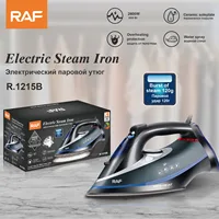 RAF Electric Steam Iron Ceramic Soleplate with Overheating Protection and Water Spray 360ML Water Tank 1