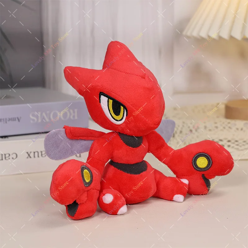 Pokemon Plush Toys Scizor Nidoran Wooper Kangaskhan Minun Plusle Soft Stuffed Peluche Dolls Funny Birthday Gifts
