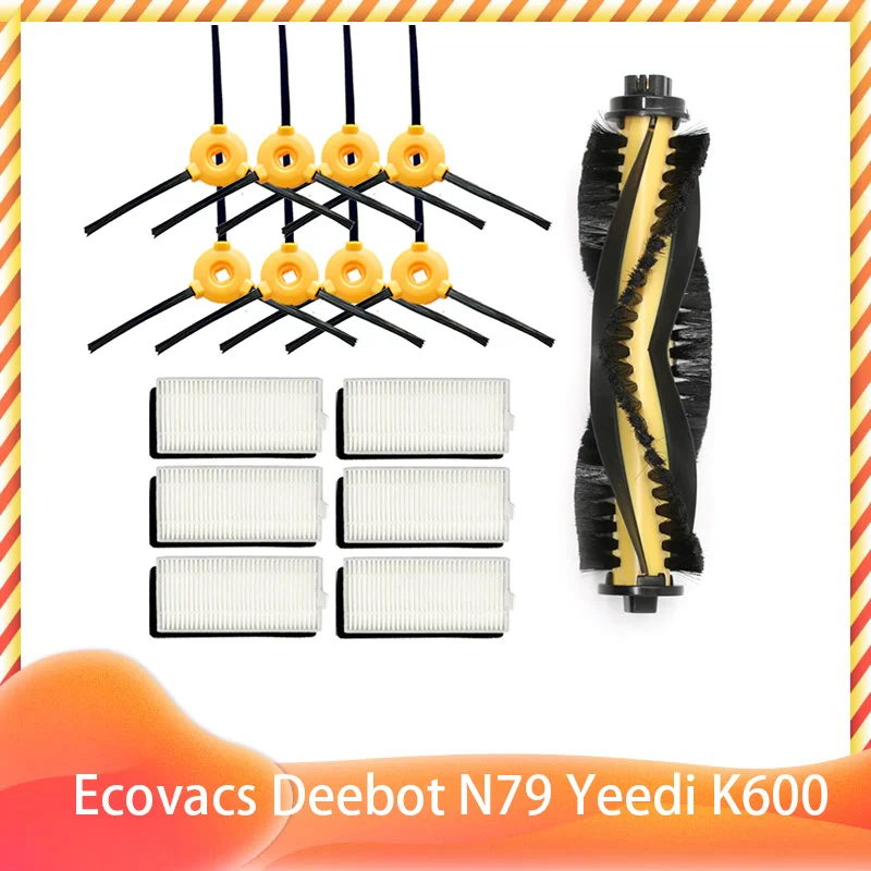 Roller Side Brush Filter Set For Eufy Robovac 11/11c Vacuum Cleaner Replacement Roller Side Brush Filter Set For Eufy Robovac 11/11c Vacuum Cleaner Replacement