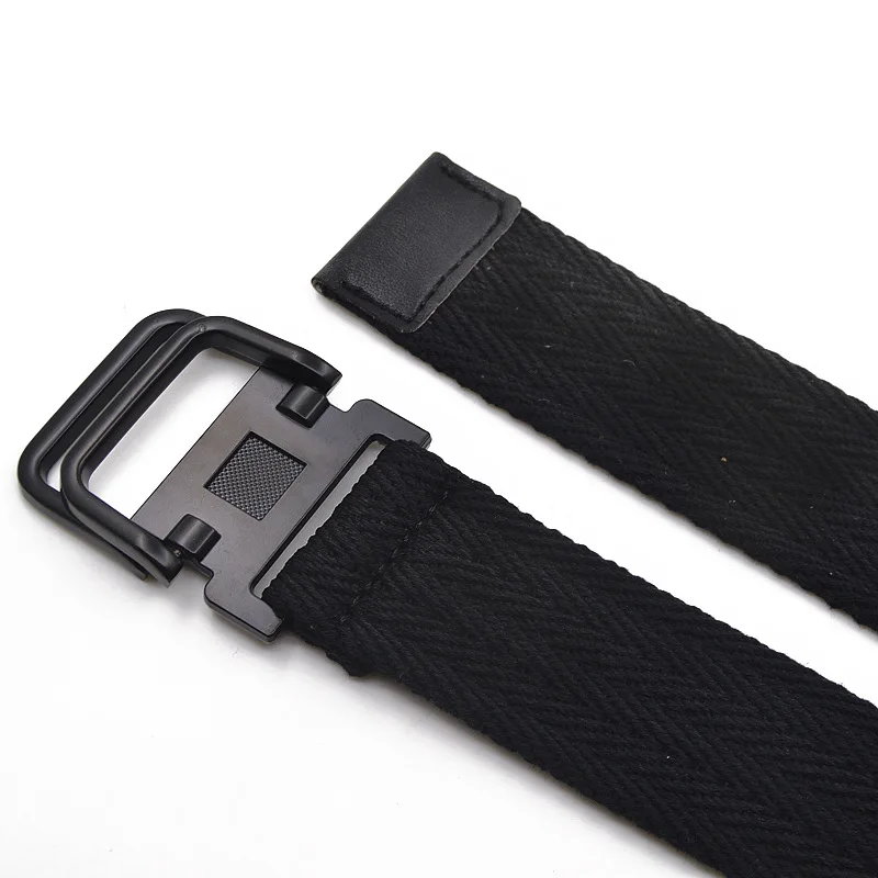 남녀공용 캔버스 벨트, 범용 합금 버클 전술 벨트, 캐주얼 패션 청바지 장식, 3.8cm, 신제품