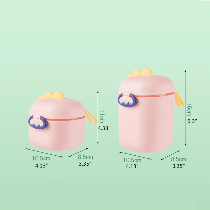 400ml/800ml Baby Formula Dispenser with Milk Powder Storage Box Infant Cereal Snacks Container for Toddle
