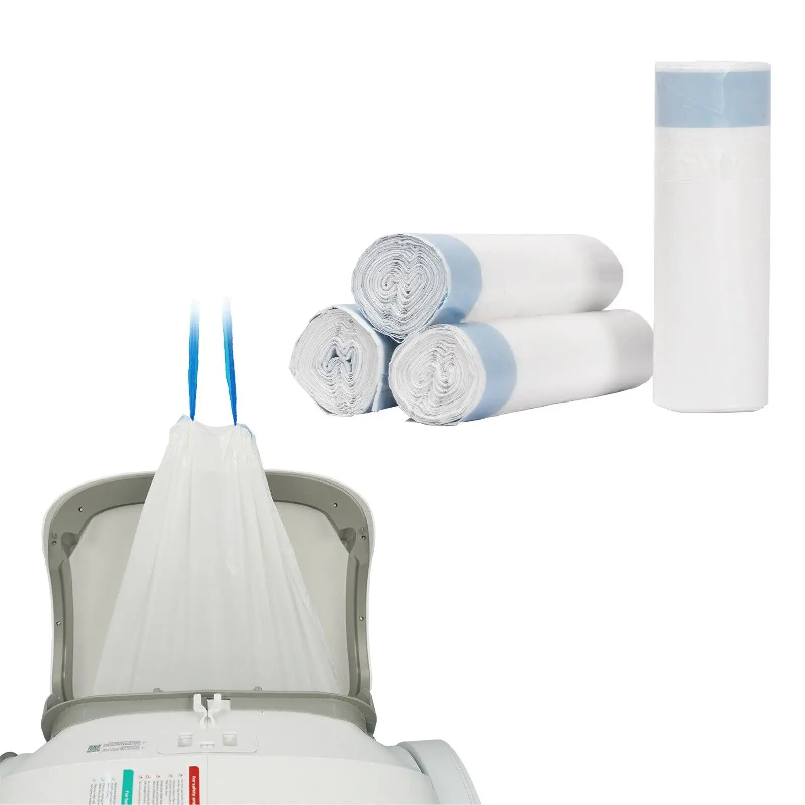 DOEL Self-Cleaning Cat Litter Box Poop Bags Drawstring Design 6