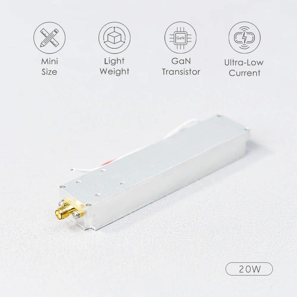 NEW 20W 390-520MHZ 500-650MHZ 650-800MHZ 800-950MHZ 950-1100MHZ POWER LTE AMPLIFIER NOISE GENERATOR Module