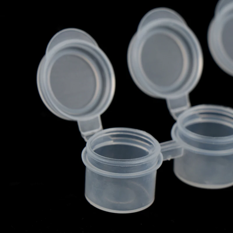 빈 조인트 안료 상자 30 개, 수채화 오일 페인트 아크릴 플라스틱 상자 미술 페인트 디스펜서 상자 2ml