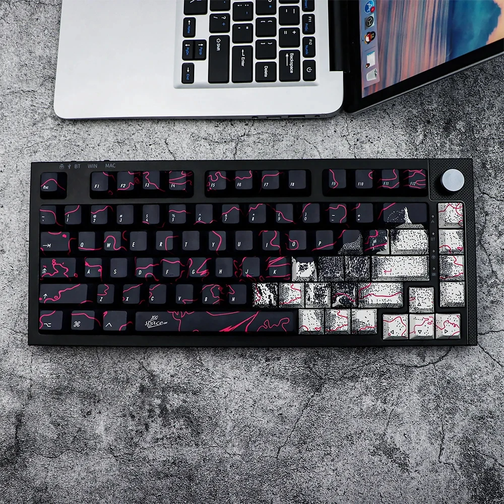 

146 Keys GMK Graffiti Keycaps Cherry Profile PBT Dye Sublimation Mechanical Keyboard Keycap For MX Switch G610 K70 With ISO ente