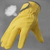 Work Gloves Sheepskin Leather Workers Work Welding Safety Protection Garden Sports Motorcycle Driver Wear-resistant Gloves 4