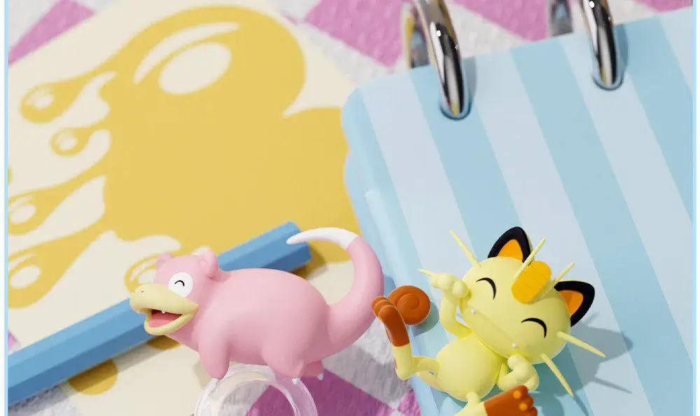 Original Pokemon Blind Box Pikachu Bulbasaur Squirtle Anime Actionfiguren PVC-Modell Cartoon Ring Fingerspitzenpuppe Geburtstagsgeschenke – Detail 6