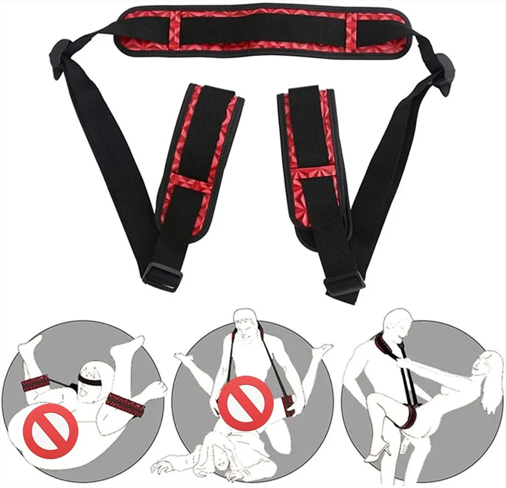 SM Thigh Restraint Sling Legs Binding Adult Sex Products Sex Swing Bondage Set Slave Fetish Toy for Women Couple Shop Couple