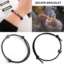 

Car Window Breaker Bracelet Tungsten Carbide Bead Auto Glass Breaking Wrist Strap Self Rescue Car Escape Hammer Wristband Tool
