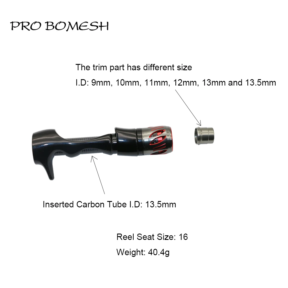 Pro Bomesh 1 Pcs Aluminium Trim Hood Spinning Casting Reel