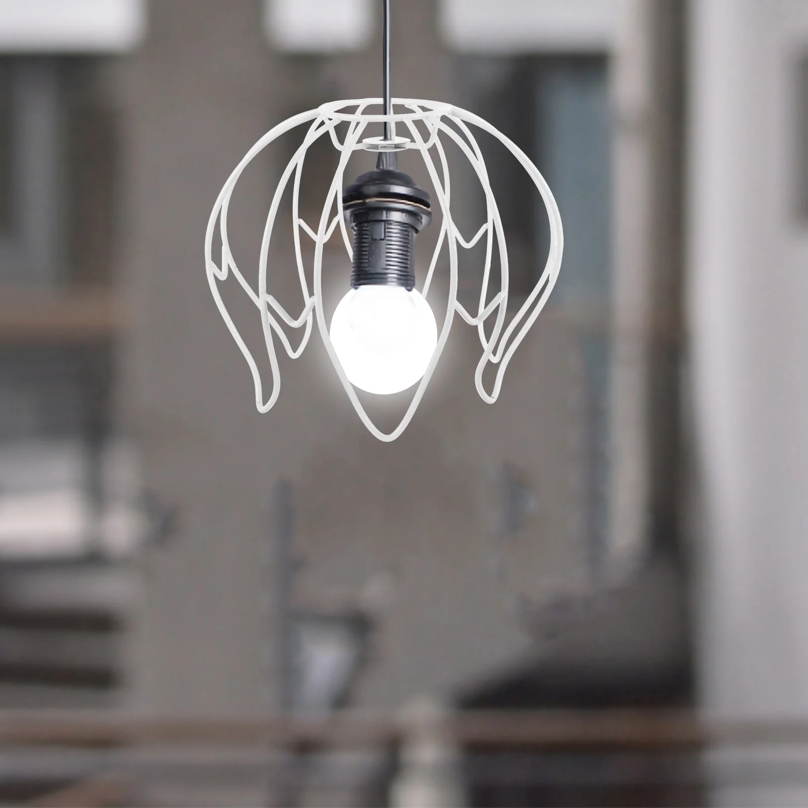 

Lamp Shade Frame Vintage Bulb Guard Iron Wire Lampshade Frame DIY Lamp Shade Frame Supply