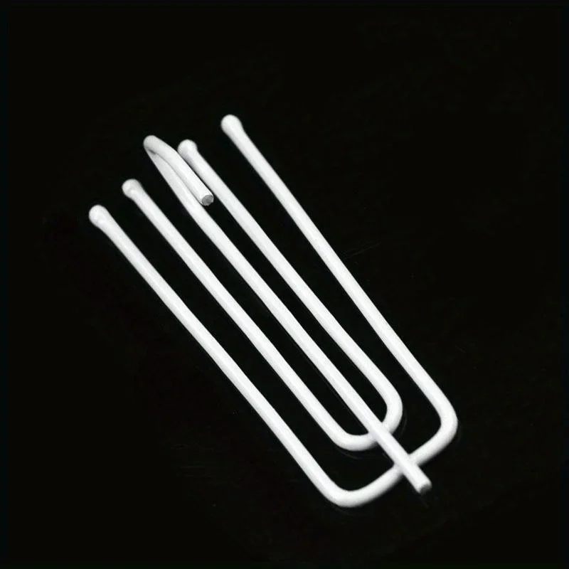 20Pcs High Quality Steel Curtain Hanging Hooks Ring Window White Hooks Home Decor Curtain Accessories curtain clip curtain grommets