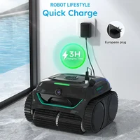 Robot Swimming Pool Cleaner Wireless WYBOT C2V / OS900V APP Self-Learning Visual 80° Dual-layer Filtration 180 mins Runtime 200㎡ 6