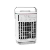 Ventilateur USB portable, ventilateur de refroidissement d'été, refroidisseur évaporatif personnel avec 4 vitesses de vent, mini ventilateur de bureau, petit ventilateur de bureau 2