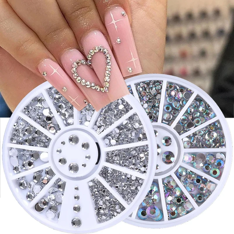 Mixed Color Chameleon Nail Rhinestone Glitter Small Irregular Beads For  Nail Art 3D Decoration Stone In Wheel DIY Tips