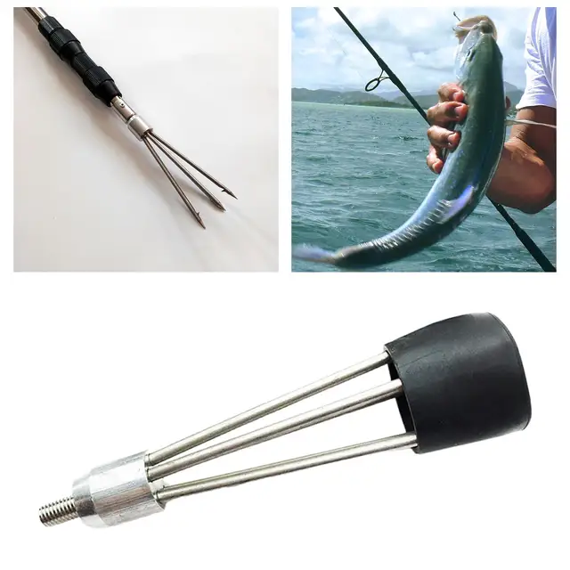 Arpón de pesca con púas, accesorio de pesca para exteriores - Imagen 6