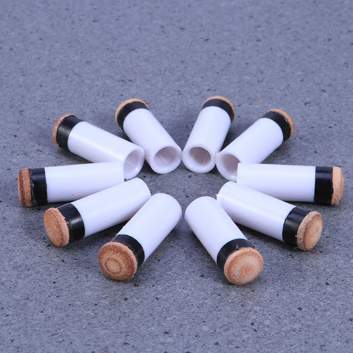 15pcs American Style Billiard Cue Ferrules and Tips Billiard