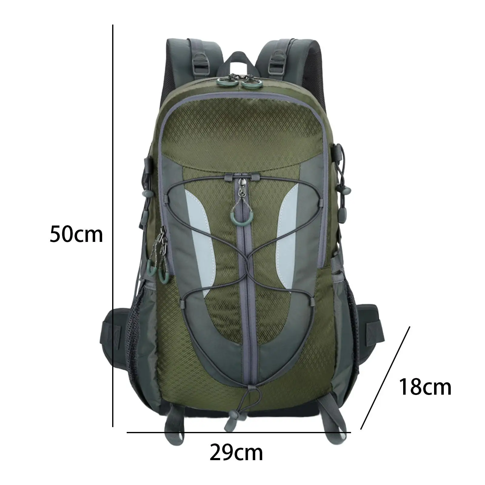 Hiking Backpack Travel Backpack Waterproof Heavy Duty Outdoor Daypack 30L for Climbing Mountaineering Trekking Hunting Survival