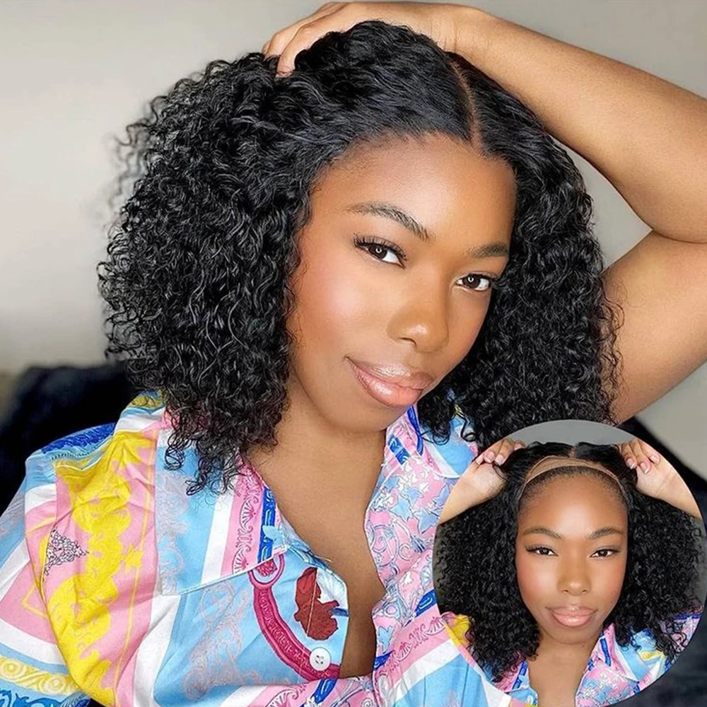 

Human Hair Lace Front Wig 4x6 5x7 Glueless Wigs Ready To Wear Short Human Hair Wigs Glueless Brazilian Wigs On Sale Bob Wig Curl