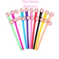 10pcs straws-A