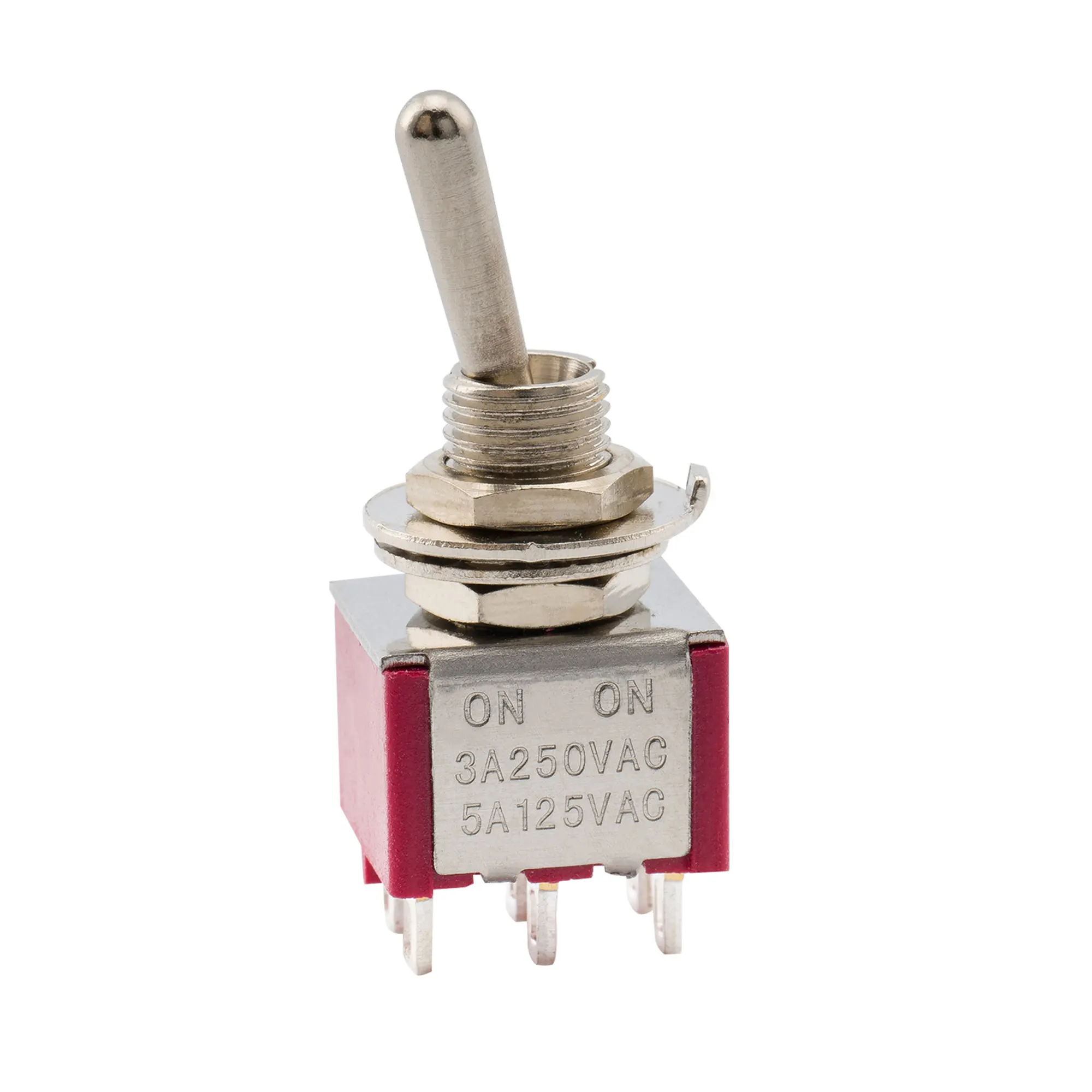 Video su Qual è Interruttore a levetta ON-OFF-ON Lema 3 Posizione 6 Pin Interruttore a scorrimento momentaneo (LT1230B