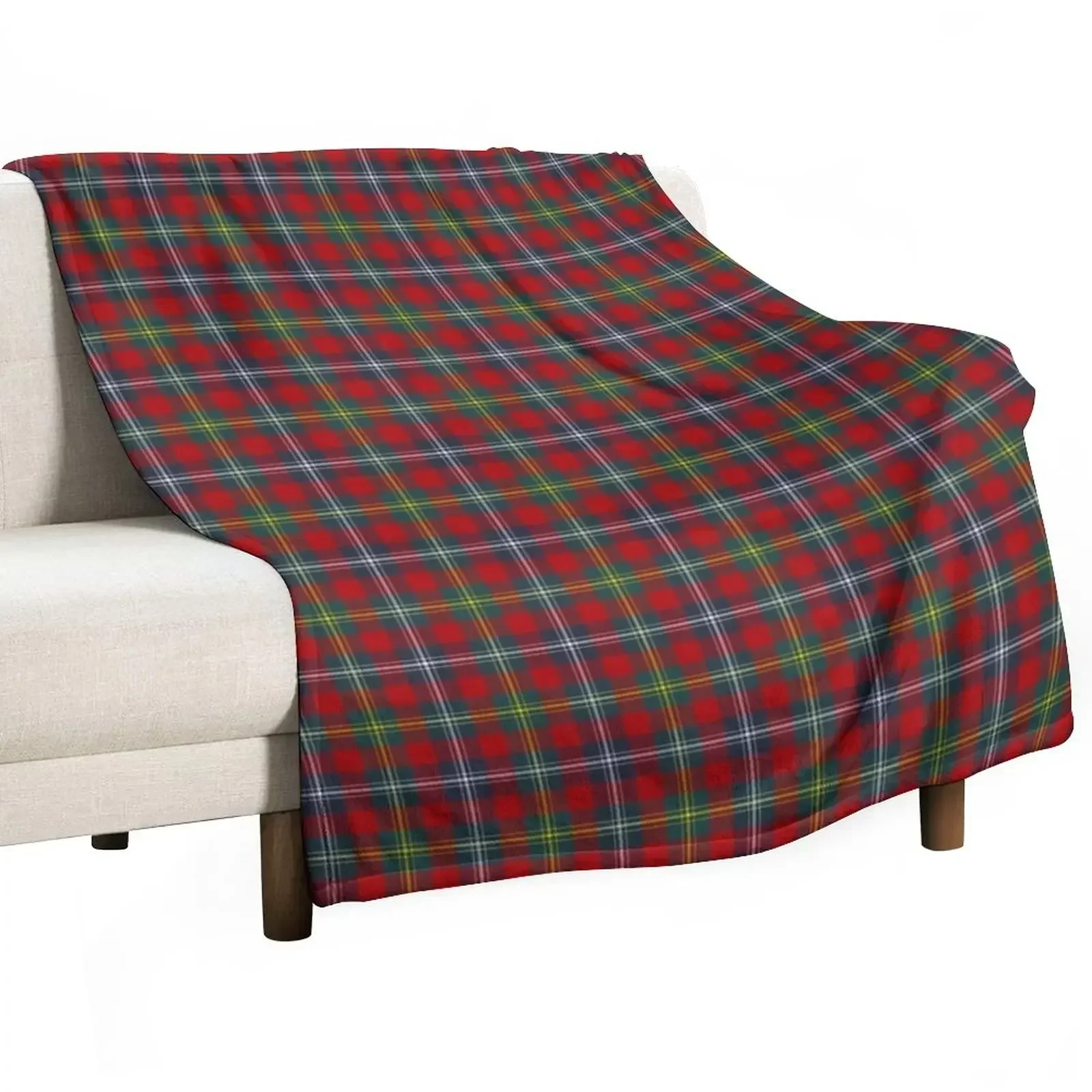 

Clan Foster Tartan Throw Blanket Cute Plaid Furry Sofa Quilt Blankets