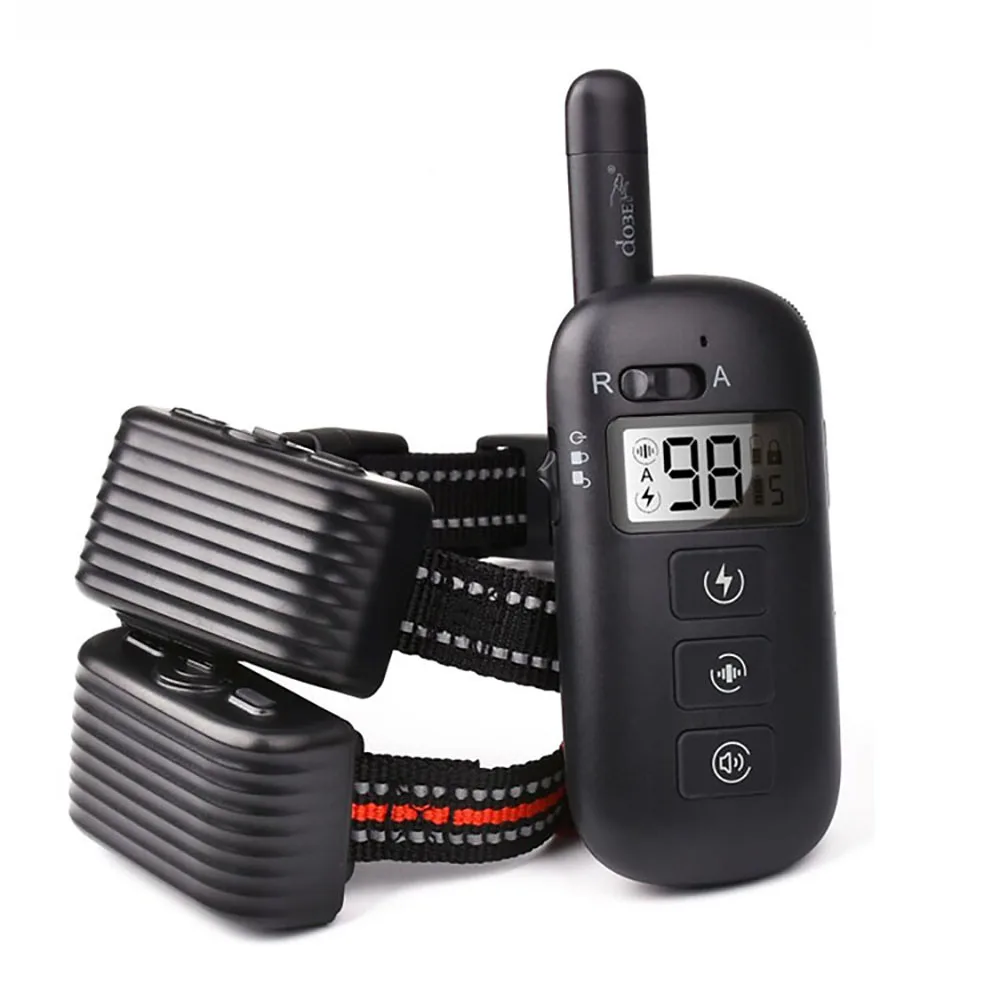 Per 2 Cani 600M Collare Antiabbaio Per Addestramento Del Cane A Distanza Collare Elettrico Per Cani Ricaricabile Collare Per Cani A Distanza Impermeab