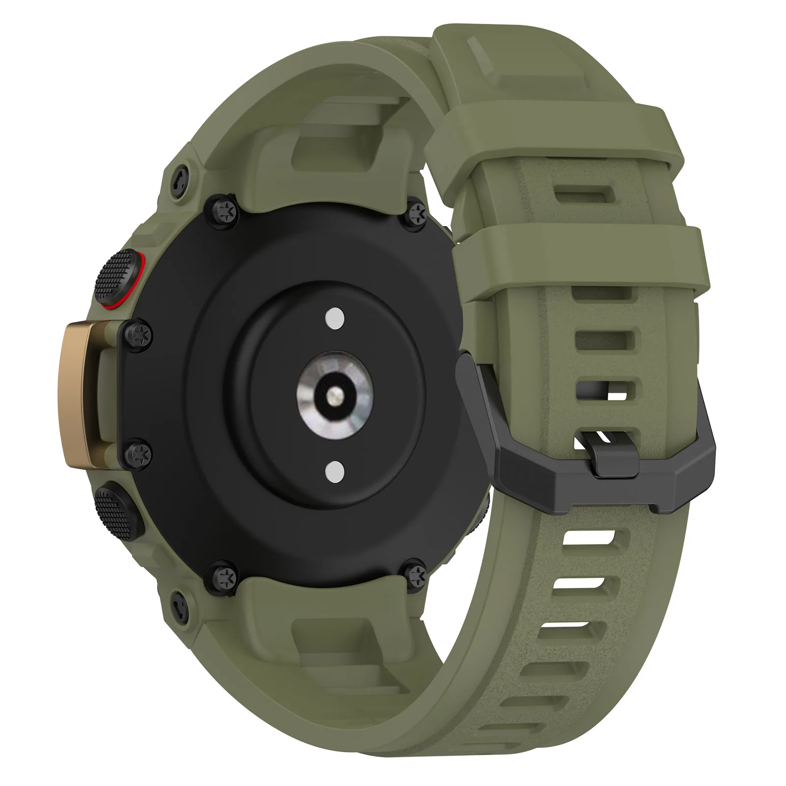 Amazfit T-Rex 2 용 실리콘 밴드 Huami Amazfit T Rex 2 교체 용 손목 밴드 Correa 용 스트랩 시계 밴드 팔찌 액세서리