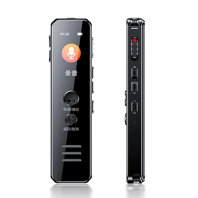Voice Recorder Vandlion V62 Digital Dictaphone Voice Activated Recorder Long Distance Audio Recording MP3 Player Noise Reduction WAV Record