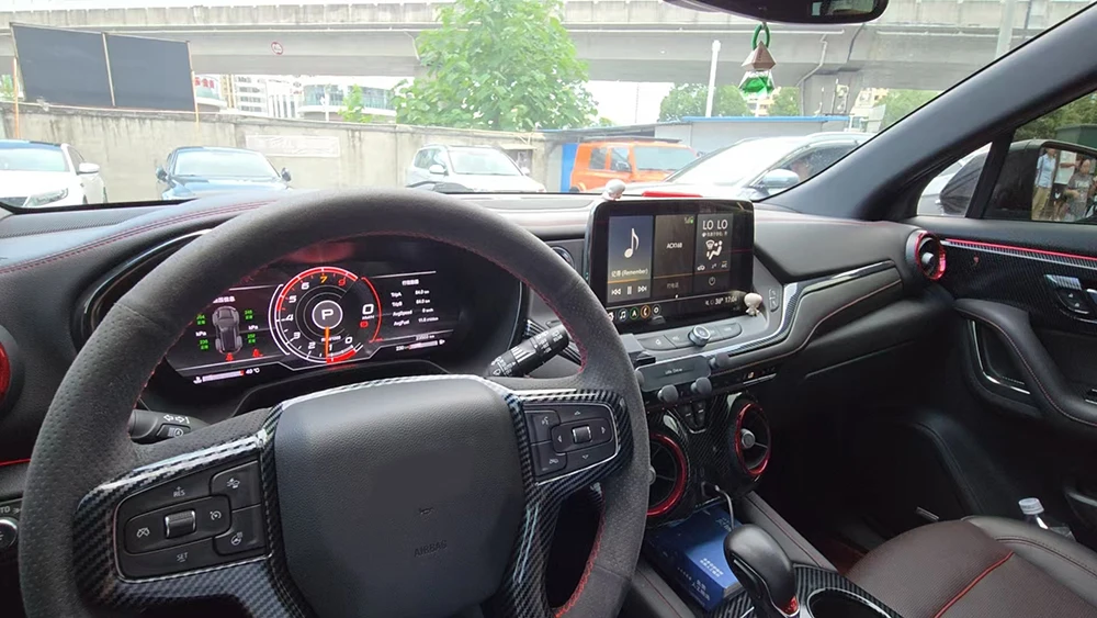 Panel de Instrumentos Digital LCD de 12.3 Pulgadas para Chevrolet Blazer 2020-2025, Velocímetro, Cabina Virtual 4