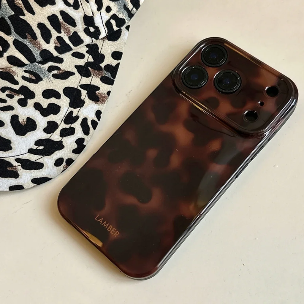 Retro Stylish Amber Phone Case - Hard PC Cover
