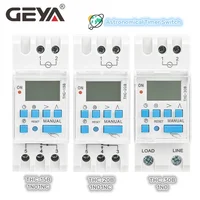 GEYA Astronomical Timer Switch LCD Display 16A 20A 30A Timing Control Latitude Switch 220V Astronomic Switch 1