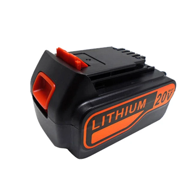 2Pack 20V Lithium-ion Battery for BLACK+DECKER 20 Volt LBXR20 LBX20 LB20  6000mAh