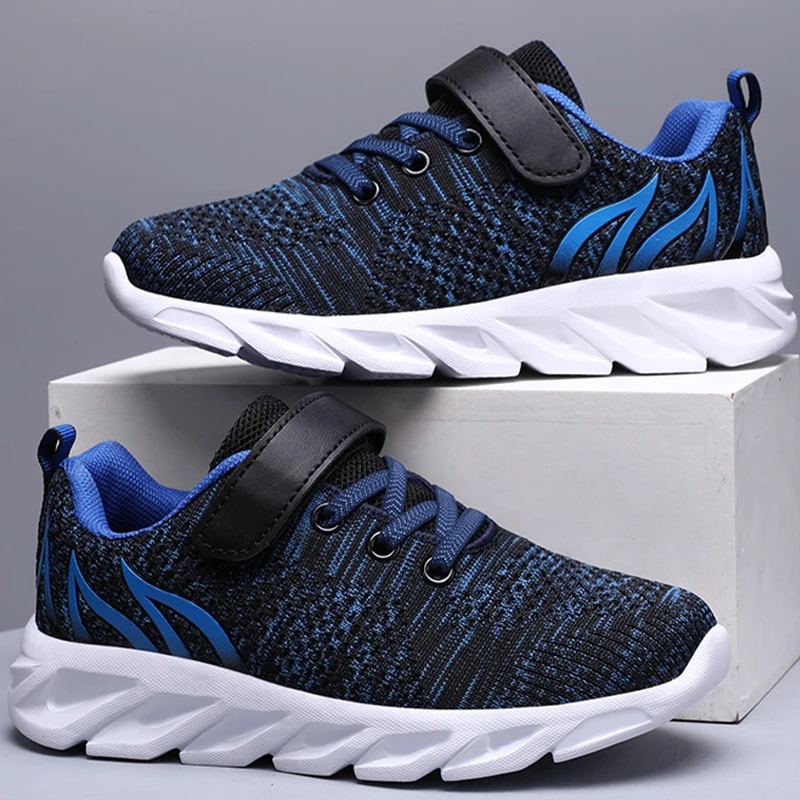 أزياء بنين بنات أحذية رياضية جلدية لينة سوليد الأط...