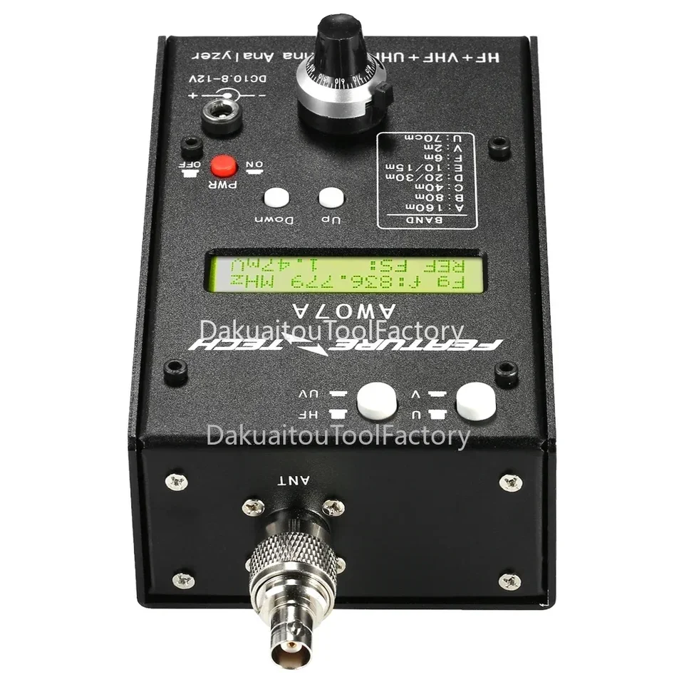 HF + UV AW07A HF/VHF/UHF 160M 490Mhz インピーダンス定在波比